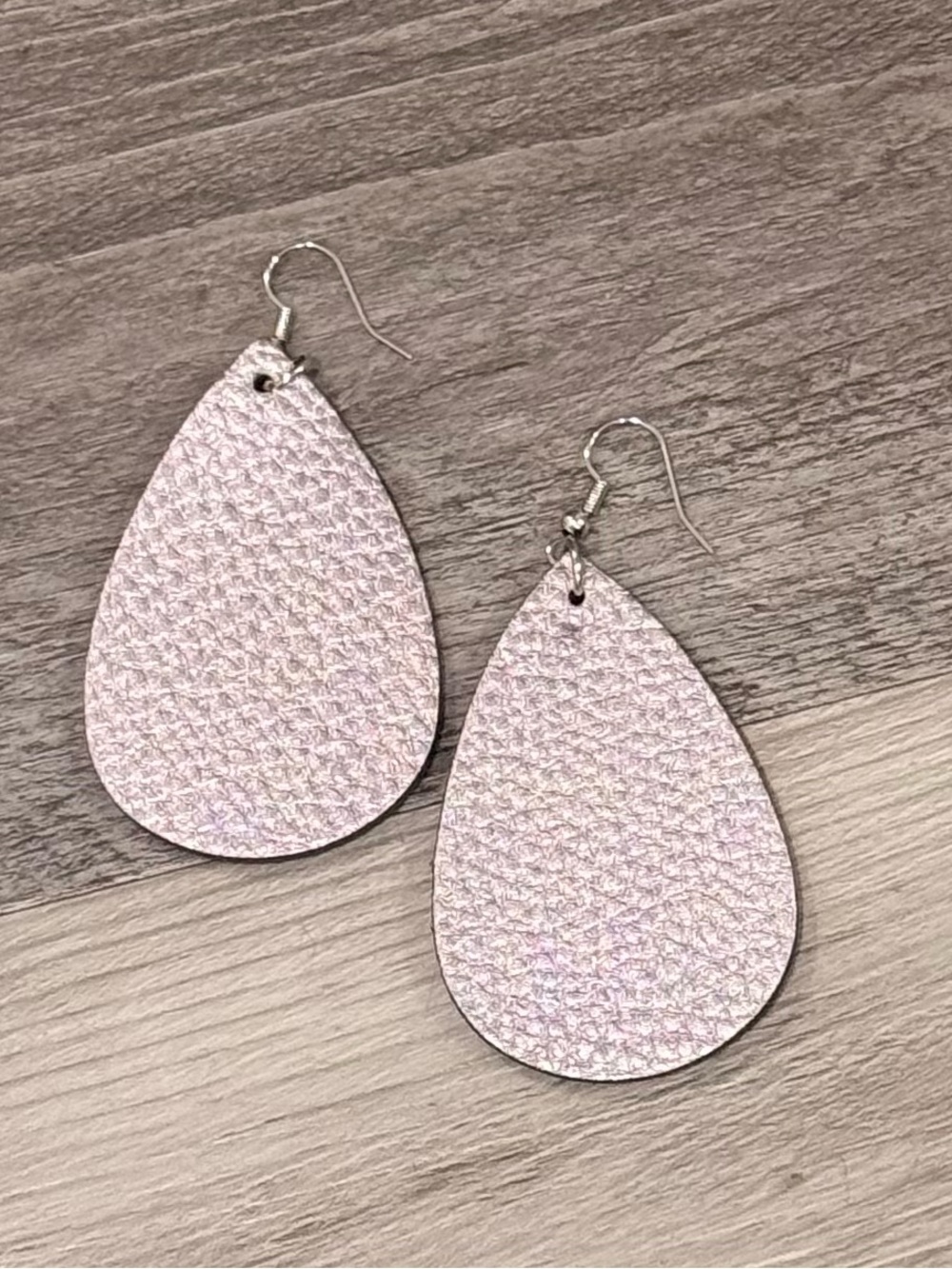 Silver Teardrop Earrings